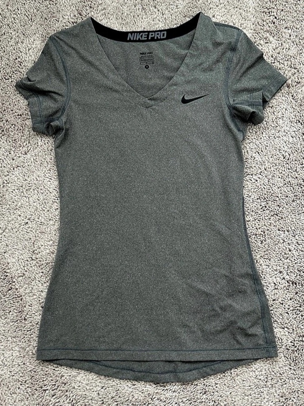 Nike Pro Dri-FIT V-Neck Short Sleeve